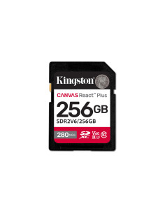 Kingston 256Gb Sdxc Canvas React Plus U3/Uhs-Ii 280R/150W V60 Full Hd/4K
