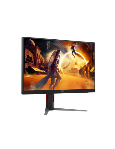 Monitor Led 27" Aoc 27G4Ha 1920X1080Px Full Hd Czarny, Czerwony