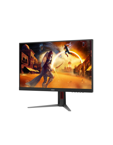 Monitor Led 27" Aoc 27G4Ha 1920X1080Px Full Hd Czarny, Czerwony