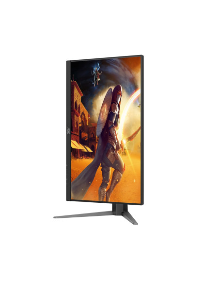 Monitor Led 27" Aoc 27G4Ha 1920X1080Px Full Hd Czarny, Czerwony