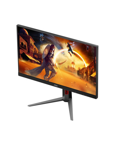 Monitor Led 27" Aoc 27G4Ha 1920X1080Px Full Hd Czarny, Czerwony