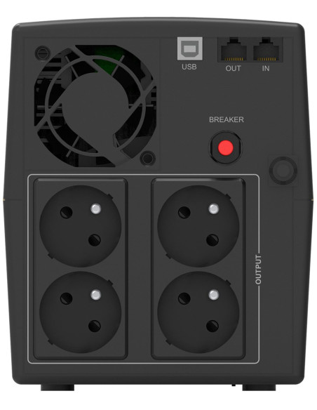 Ups Powerwalker Vi 2200 Stl Fr Line-Interactive 2,2Kva 1320W 4X Gniazdo Sieciowe