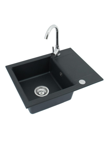 Sink With Mixer Alveus Nell Bl+Chr
