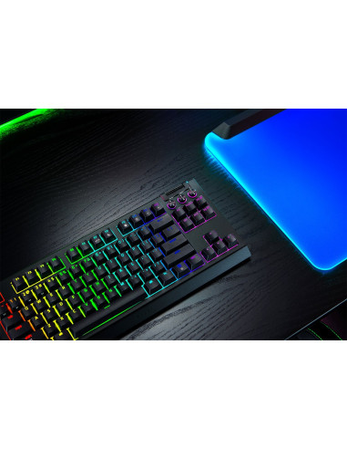 Razer Blackwidow V4 Tenkeyless Hyperspeed Klawiatura Gaming Usb + Rf Wireless + Bluetooth Qwerty Amerykański Międzynarodowy Czar