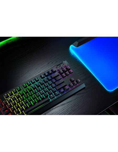 Razer Blackwidow V4 Tenkeyless Hyperspeed Klawiatura Gaming Usb + Rf Wireless + Bluetooth Qwerty Amerykański Międzynarodowy Czar