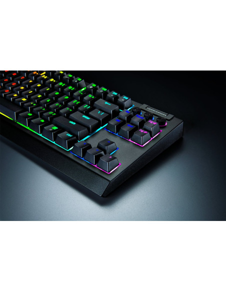 Razer Blackwidow V4 Tenkeyless Hyperspeed Klawiatura Gaming Usb + Rf Wireless + Bluetooth Qwerty Amerykański Międzynarodowy Czar