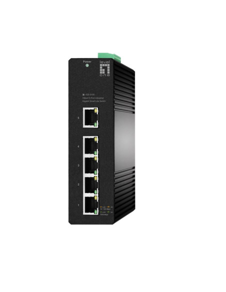 Levelone Igs-2105 Przełącznik Sieciowy Zarządzany L2 Gigabit Ethernet (10/100/1000) Czarny