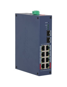 Dahua Technology Chs4210-8Gt-110 Przełącznik Sieciowy Zarządzany L2 Gigabit Ethernet (10/100/1000) Obsługa Poe Din Rail Ciemny N 2