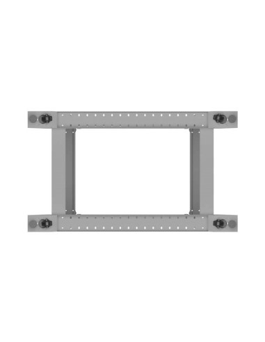 Lanberg Open Rack 19" 22U 600X800 Szary