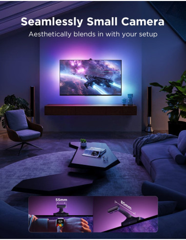 Govee Tv Backlight Taśma Led Do Telewizora 55-65 Cali, Ai, Rgbwwic, Wi-Fi, Bluettoth R2A80