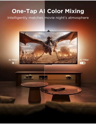 Govee Tv Backlight Taśma Led Do Telewizora 55-65 Cali, Ai, Rgbwwic, Wi-Fi, Bluettoth R2A80