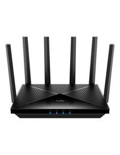 Cudy Wr11000 Router Bezprzewodowy 2.5 Gigabit Ethernet Trójpasmowy (2,4 Ghz / 5 Ghz / 6 Ghz) Czarny