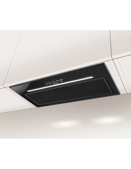 Okap Do Zabudowy Amica Omp6255Bg 60 Cm | Led | Czarny
