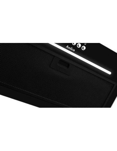 Okap Do Zabudowy Amica Omp6255Bg 60 Cm | Led | Czarny