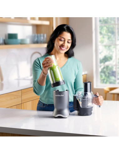 Nutribullet Nb1224Dg 0,9 L Blender Stołowy 1200 W Ciemny Szary