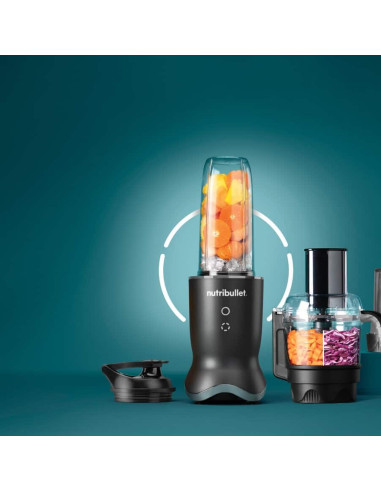 Nutribullet Nb1224Dg 0,9 L Blender Stołowy 1200 W Ciemny Szary