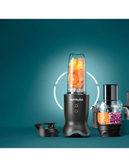 Nutribullet Nb1224Dg 0,9 L Blender Stołowy 1200 W Ciemny Szary