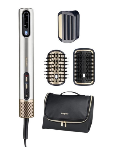 Babyliss As6555E Urządzenie Do Stylizacji Włosów Zestaw Do Stylizacji Włosów Airflow Złoto, Srebrny 2,5 M