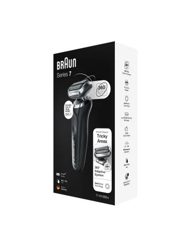 Braun Series 7 71-N1000S Golarka Foliowa Czarny