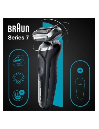 Braun Series 7 71-N1000S Golarka Foliowa Czarny