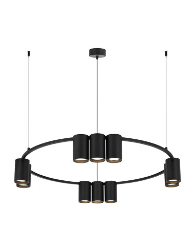 Lampa Sufitowa Pendant Light Pori 10Xgu10 Ml0373 Black