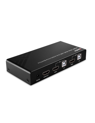 Lindy 32809 Przełącznik Kvm Czarny