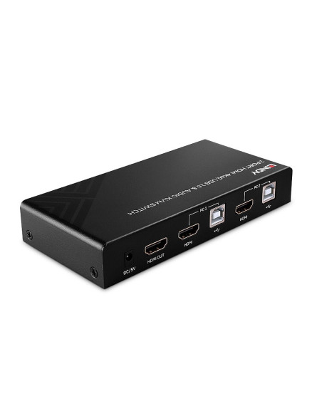 Lindy 32809 Przełącznik Kvm Czarny
