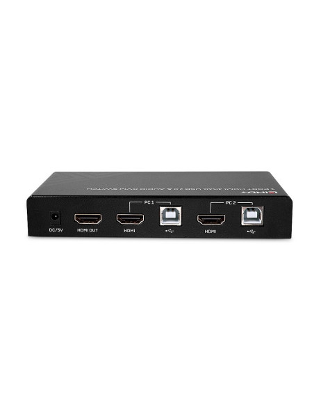 Lindy 32809 Przełącznik Kvm Czarny