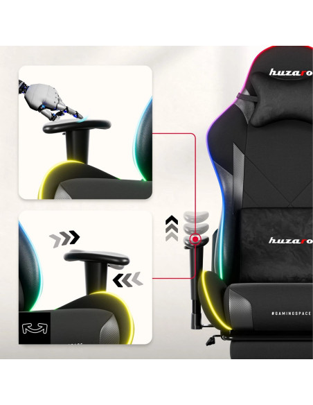 Fotel Gamingowy Huzaro Force 5.7 Rgb