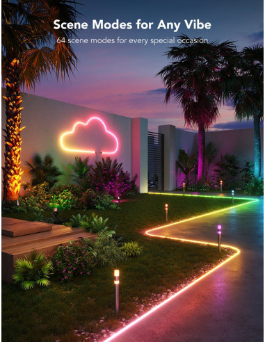 Taśma Led Govee H61A8 Outdoor Neon Strip Lights 10M Z Wi-Fi, Bluetooth, Rgbic