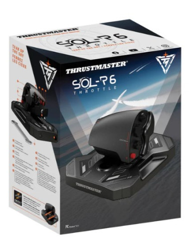 Thrustmaster Sol-R 6 Throttle Czarny Usb Kontroler Ruchu Analogowa/Cyfrowa Pc