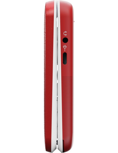 Doro Leva L30 7,11 Cm (2.8") 142,7 G Czerwony, Biały Telefon Funkcjonalny