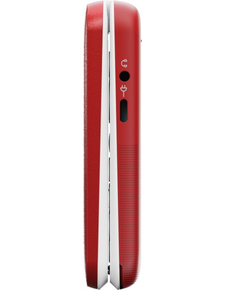 Doro Leva L30 7,11 Cm (2.8") 142,7 G Czerwony, Biały Telefon Funkcjonalny