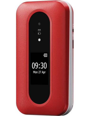 Doro Leva L30 7,11 Cm (2.8") 142,7 G Czerwony, Biały Telefon Funkcjonalny