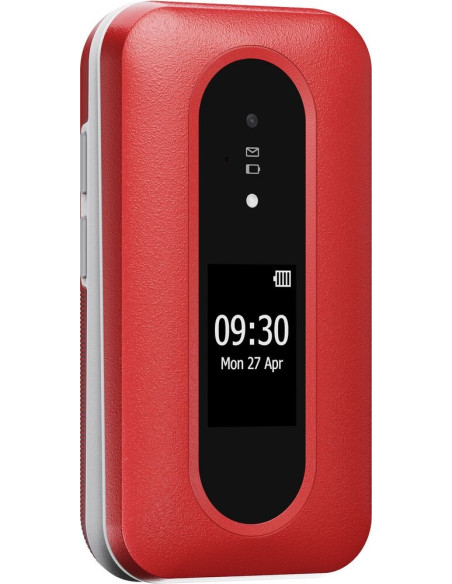 Doro Leva L30 7,11 Cm (2.8") 142,7 G Czerwony, Biały Telefon Funkcjonalny