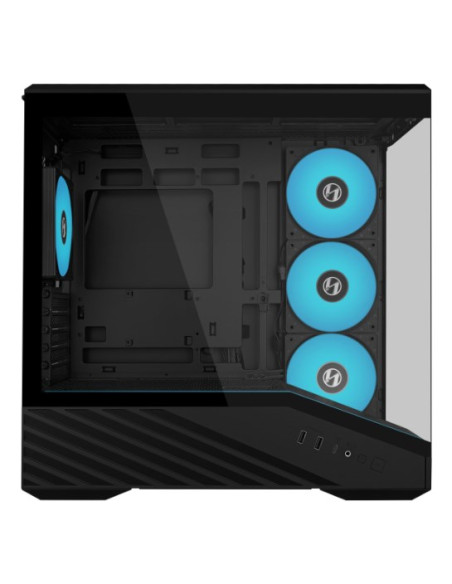 Lian Li Vector V100R Mini Mini Tower Czarny