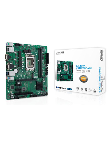 Asus Pro H610M-C D4-Csm Intel H610 Lga 1700 Micro Atx