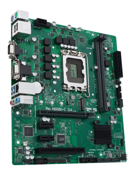 Asus Pro H610M-C D4-Csm Intel H610 Lga 1700 Micro Atx