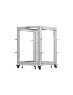 Lanberg Open Rack 19" 15U 600X600-1100 Regulowany Szary