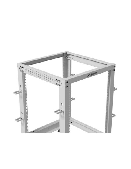 Lanberg Open Rack 19" 15U 600X600-1100 Regulowany Szary