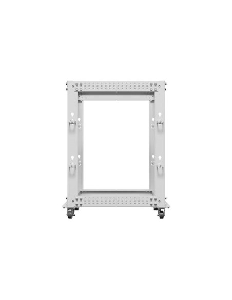Lanberg Open Rack 19" 15U 600X600-1100 Regulowany Szary