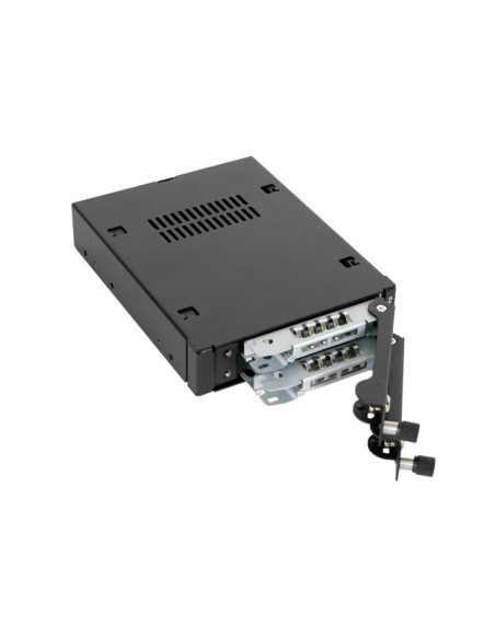 We-Ra. Icydock Z Miejscem Na 2 Dyski: 2X6,3Cm Satai-Iii/Sas Hdd&Ssd W Kolorze, 1X3,5" Metal