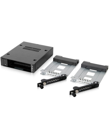 We-Ra. Icydock Z Miejscem Na 2 Dyski: 2X6,3Cm Satai-Iii/Sas Hdd&Ssd W Kolorze, 1X3,5" Metal