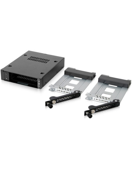 We-Ra. Icydock Z Miejscem Na 2 Dyski: 2X6,3Cm Satai-Iii/Sas Hdd&Ssd W Kolorze, 1X3,5" Metal
