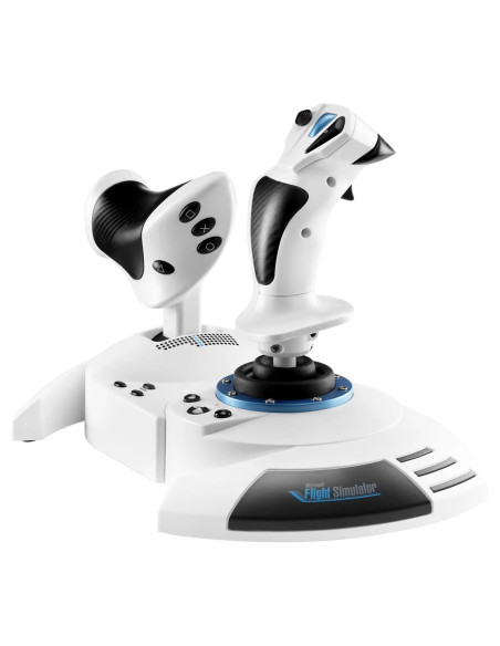 Thrustmaster T.flight Hotas 5 Microsoft Flight Simulator Edition Biały Usb Flight Sim Cyfrowy Pc, Playstation 5, Playstation 4