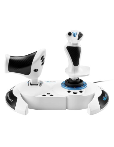 Thrustmaster T.flight Hotas 5 Microsoft Flight Simulator Edition Biały Usb Flight Sim Cyfrowy Pc, Playstation 5, Playstation 4