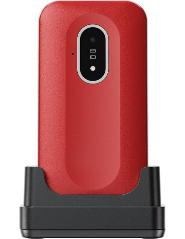 Doro Leva L20 7,11 Cm (2.8") 132 G Czerwony, Biały Telefon Funkcjonalny