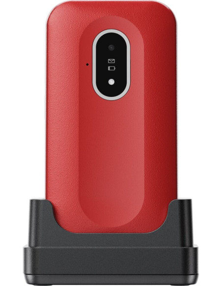 Doro Leva L20 7,11 Cm (2.8") 132 G Czerwony, Biały Telefon Funkcjonalny