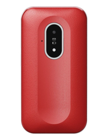 Doro Leva L20 7,11 Cm (2.8") 132 G Czerwony, Biały Telefon Funkcjonalny