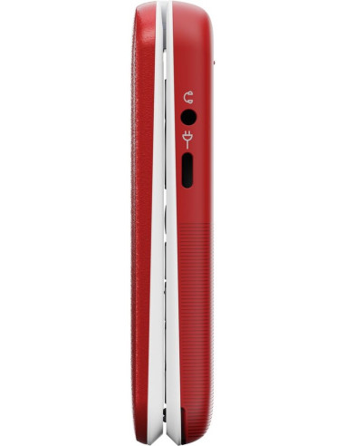 Doro Leva L20 7,11 Cm (2.8") 132 G Czerwony, Biały Telefon Funkcjonalny